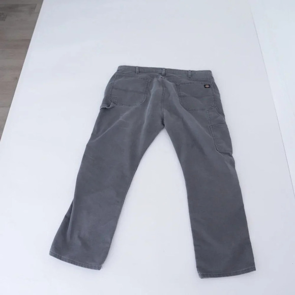 Dickies  Flex Grey Regular Fit Carpenter Cotton Canvas Carhartt Style Pants - Picture 11 of 14